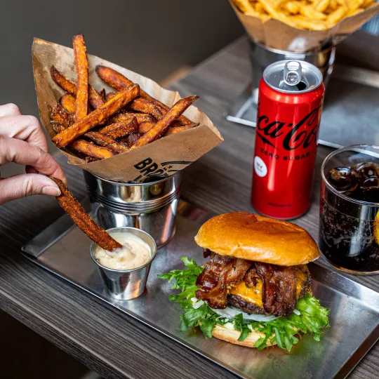 Serveringsförslag hos Restaurang Brödernas i Glada Hudik