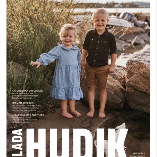 Framsida på magasin Glada Hudik