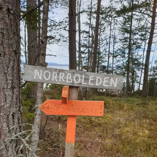 Ledmarkering för Norrboleden